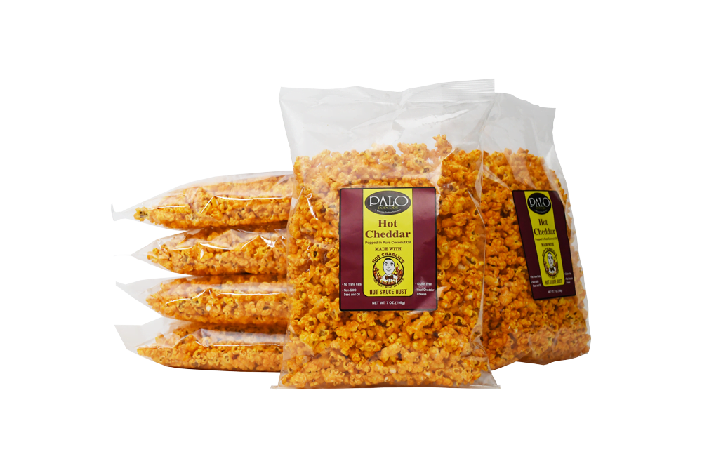 Palo Popcorn Hot Cheddar Hot Charlies