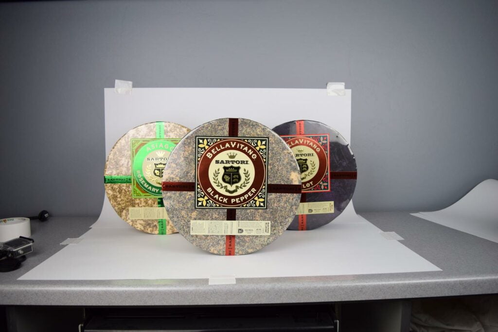 Sartori cheese wheels