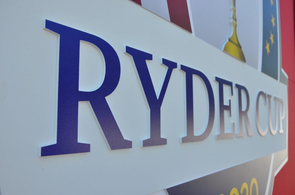 Ryder Cup signage