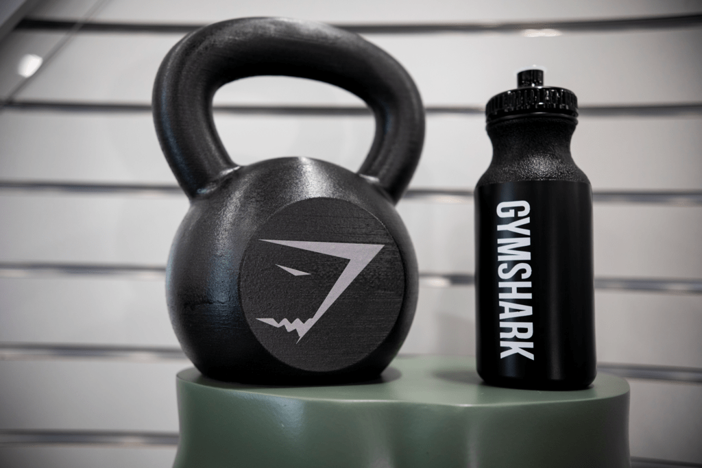 Gymshark x Champs retail display