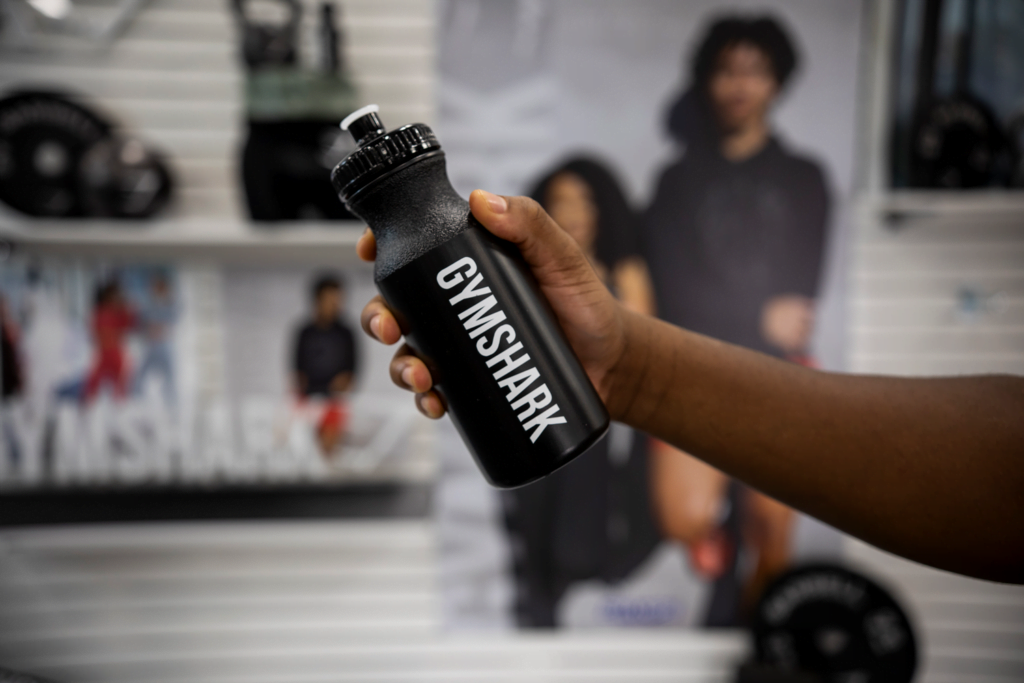 Gymshark x Champs retail display