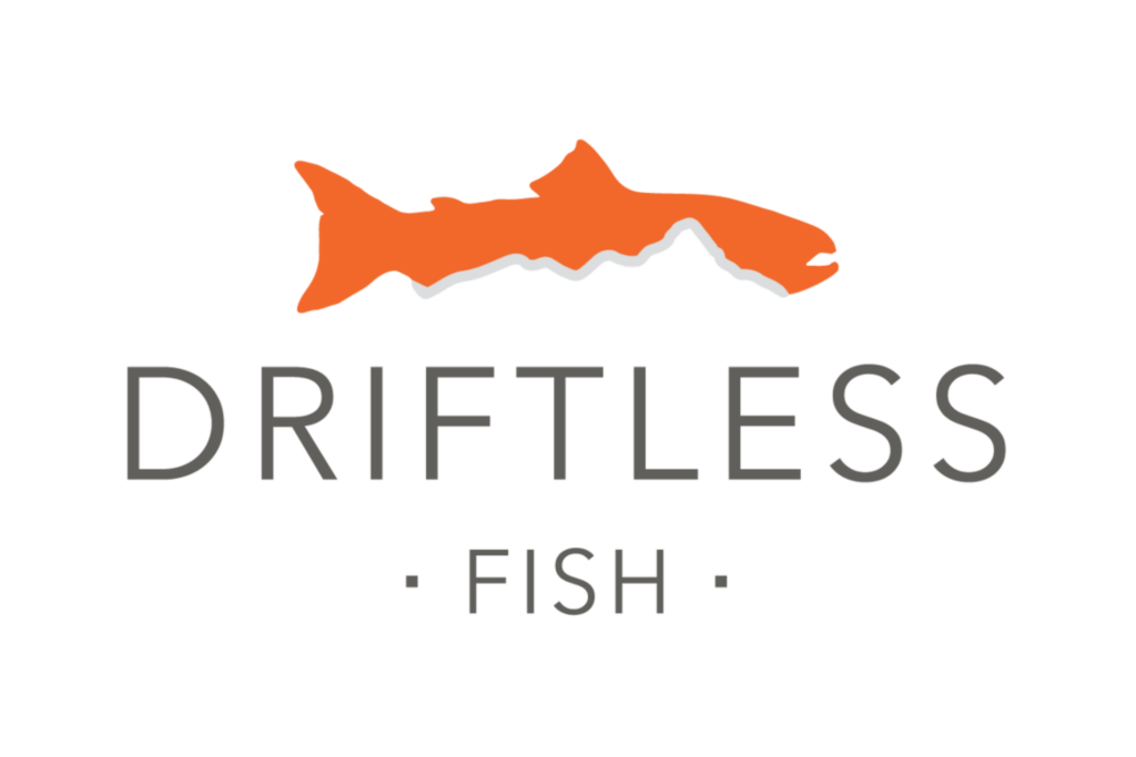 Driftless fish logo