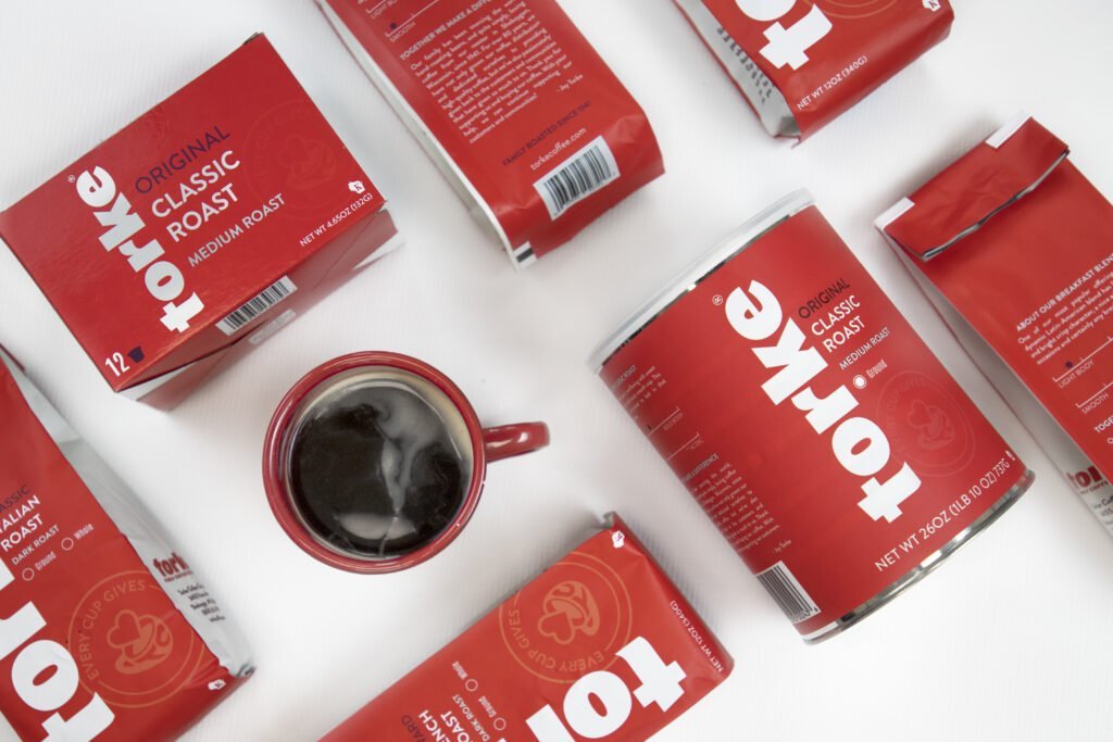 An array of Torke Coffee bags