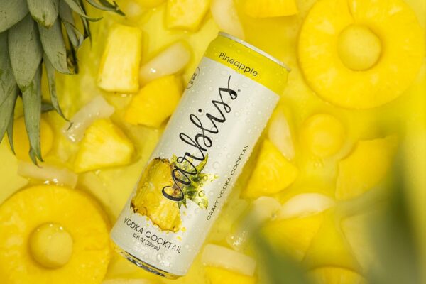 A can of Carbliss pineapple