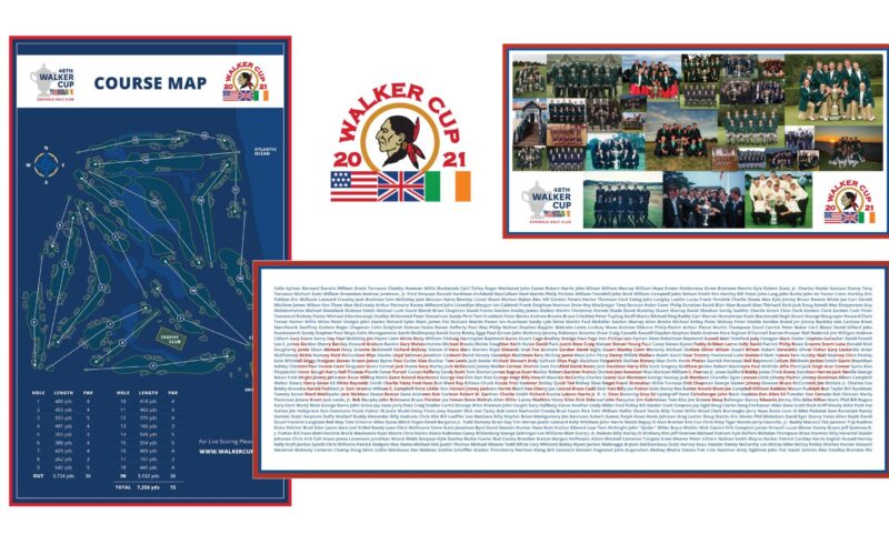 Different Walker Cup graphics