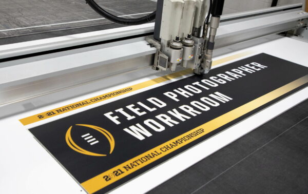 College Football National Championship signage