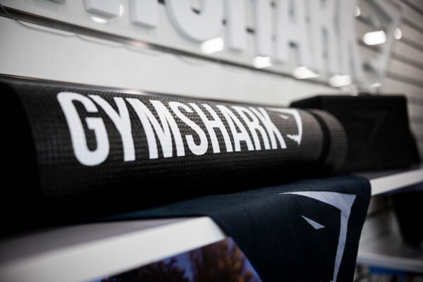 A Gymshark yoga mat