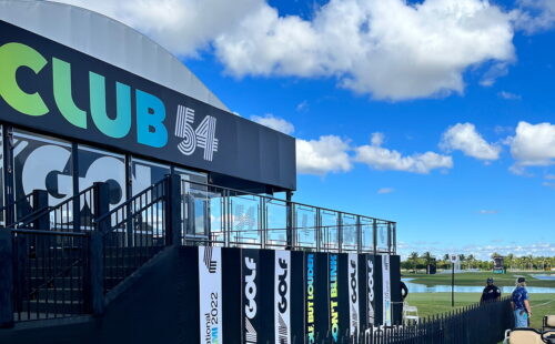 A LIV Golf activation