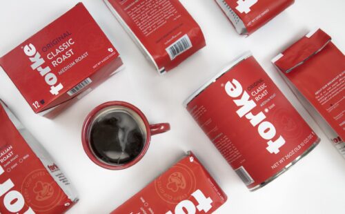 An array of Torke Coffee bags
