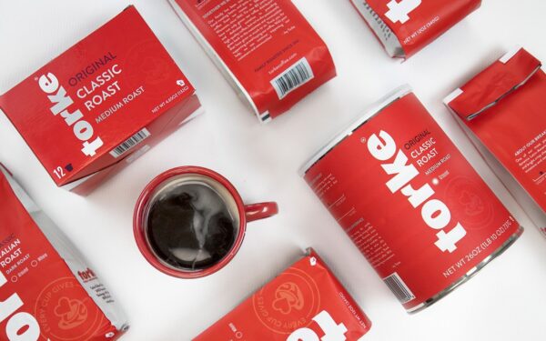 Different packages of Torke coffee